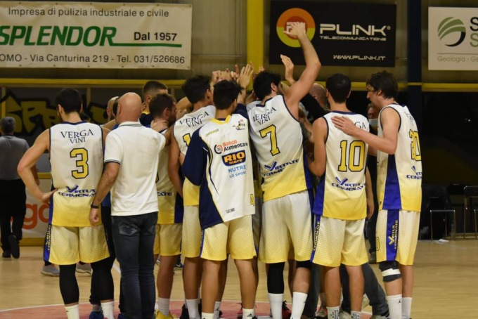Basket serie C la Virtus Cermenate è tornata in campo rinnovata e più giovane