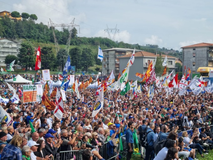 Raduno di Pontida, tante le delegazioni comasche presenti