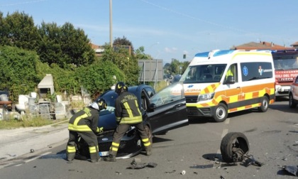 Doppio incidente nell'Erbese: coinvolti anche tre bambini