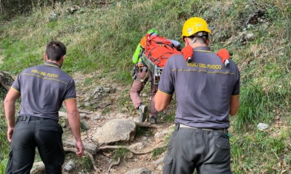 Incidente montano a Canzo: frattura di un arto inferiore per una donna di 44 anni