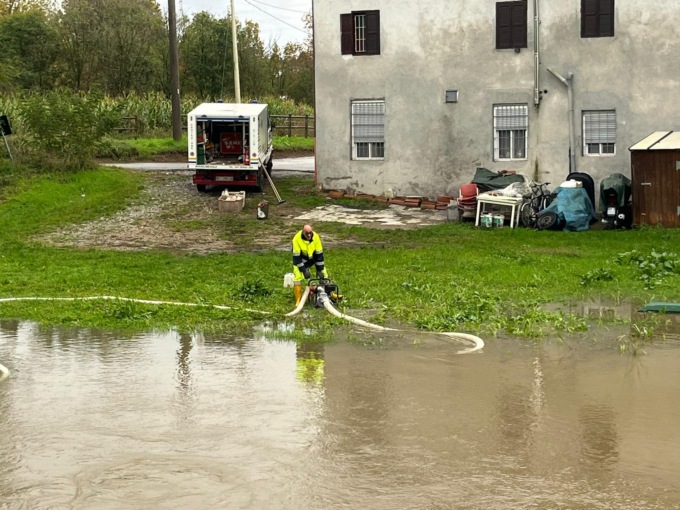 Allagata la Cascina Cattafame