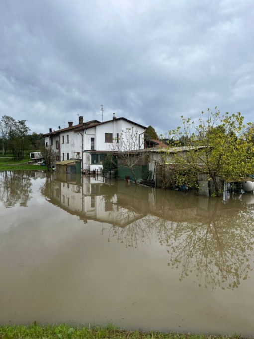 Allagata la Cascina Cattafame