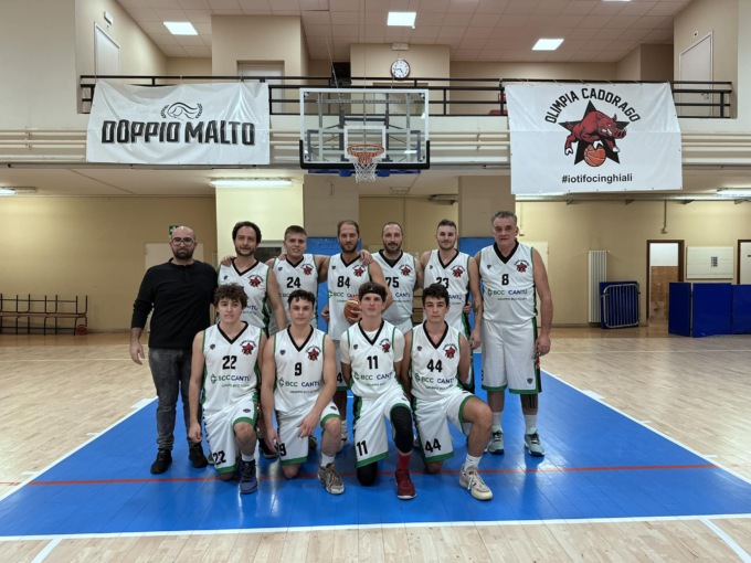 Basket Divisione Regionale 4 al via Olimpia cadorago