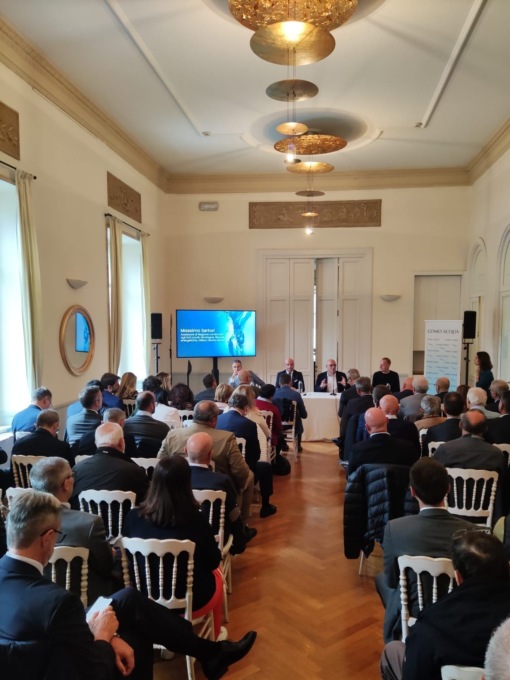 Successo per “Spazio all’Acqua”, il convegno di Como Acqua sui futuri investimenti del sistema idrico integrato