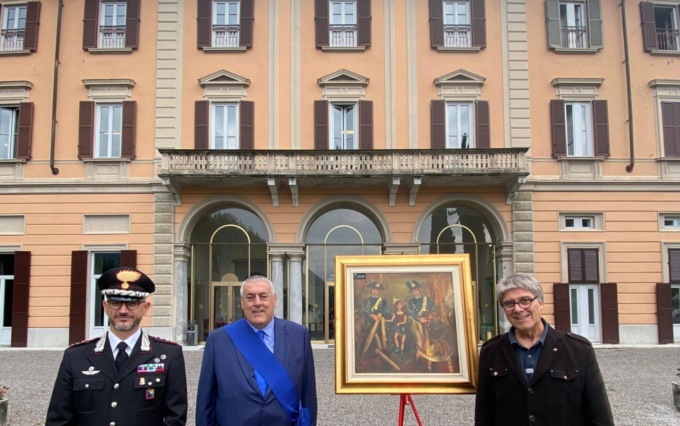 Villa Gallia ospita la mostra pittorica “Pinocchio e i Carabinieri”