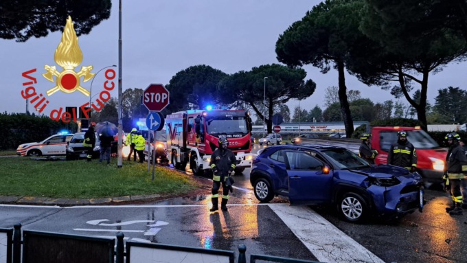 Incidente a Grandate: due feriti