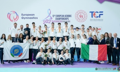 Campionato europeo di ginnastica aerobica: Garavaglia è tra i migliori dieci atleti