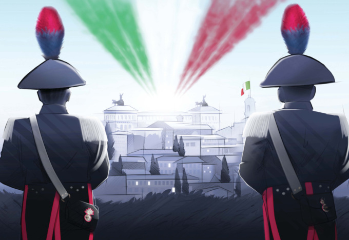 Presentato il calendario storico dell’Arma dei Carabinieri 2024