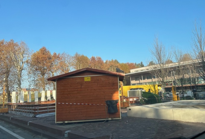 E’ arrivata la pista per pattinare su ghiaccio