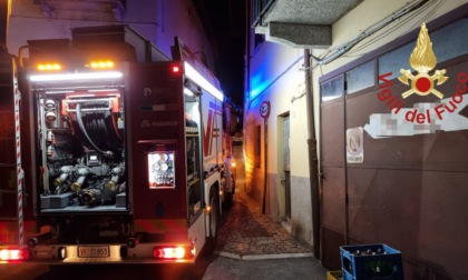 Incendio a Brunate: prende fuoco la canna fumaria