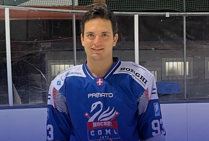 Hockey Como: l’esperto Tommaso Terzago nuovo rinforzo dell’attacco lariano