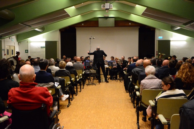 Corpo musicale in festa nella ricorrenza di Santa Cecilia