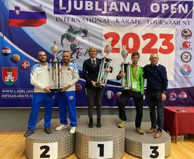 Trionfo italiano all’International Open di Karate di Lubiana, CAO e Alessandra Bossi protagonisti