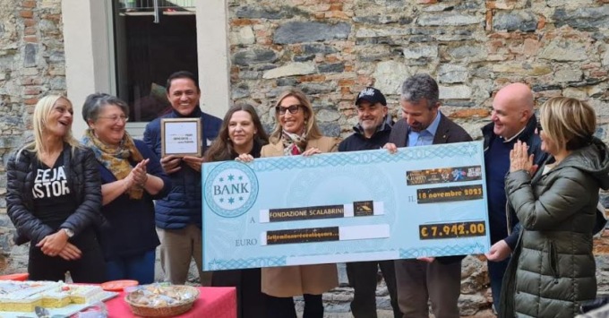 La Breva70: donati 7.942 euro a favore de “La Casa di Elide”