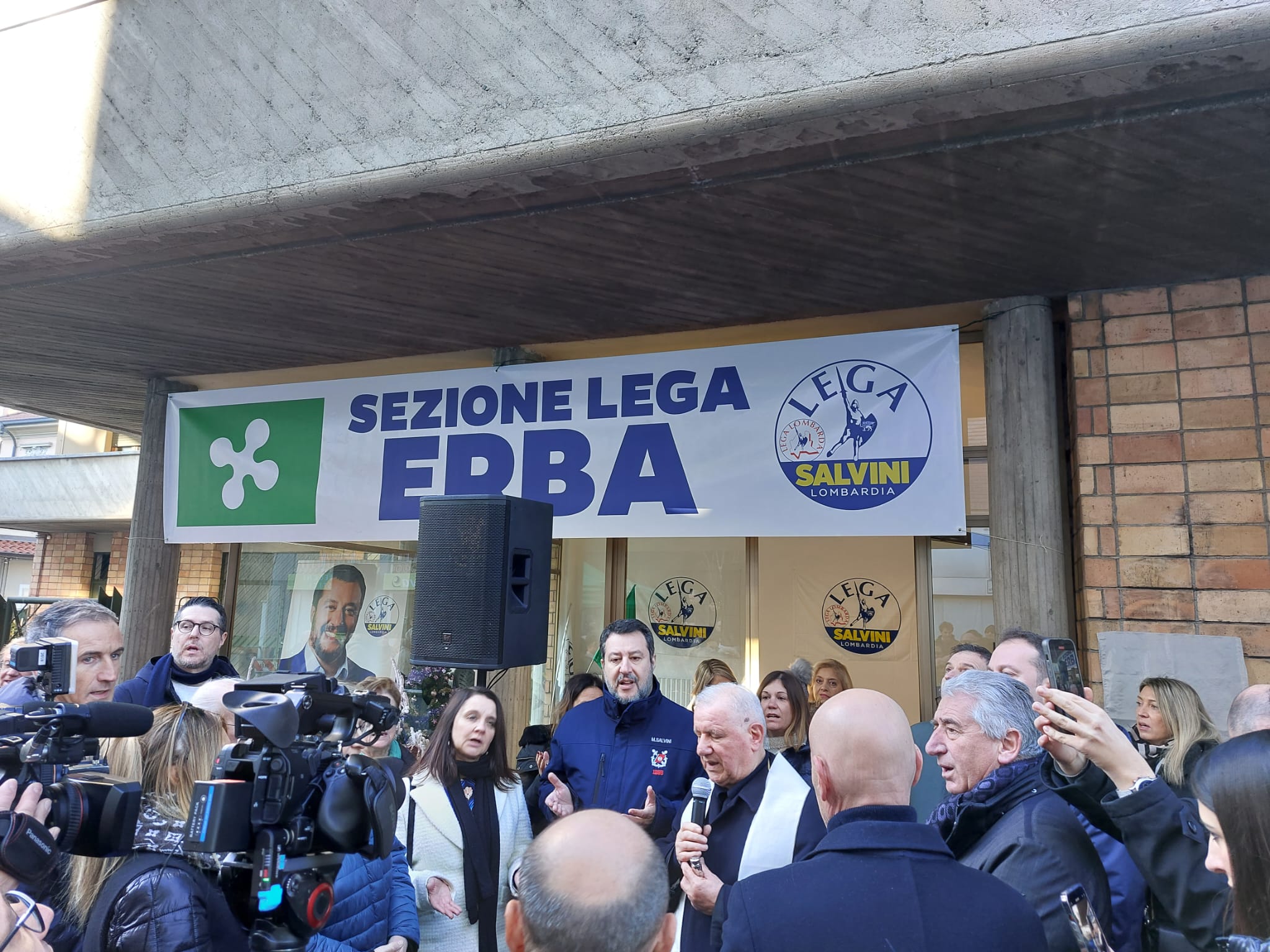 Erba visita ministro Matteo Salvini