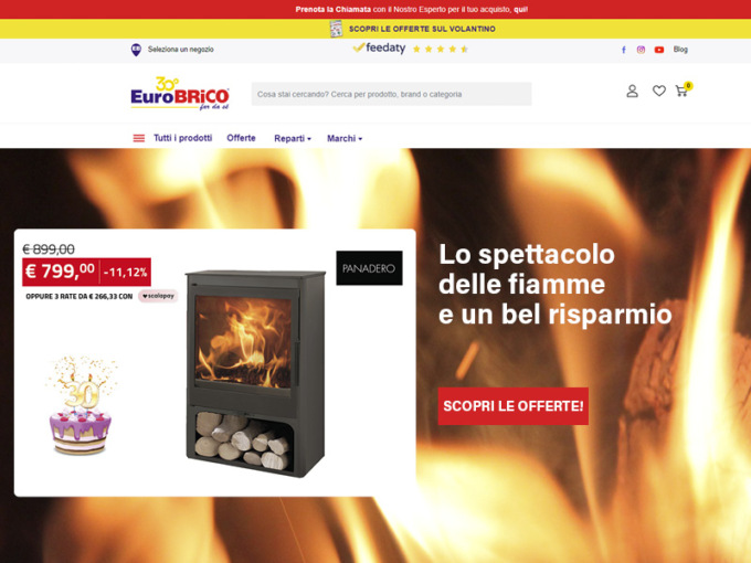 EuroBrico: oltre 40.000 prodotti dedicati alle attività di Fai-Da-Te e home improvement con spedizione in 24/48 ore