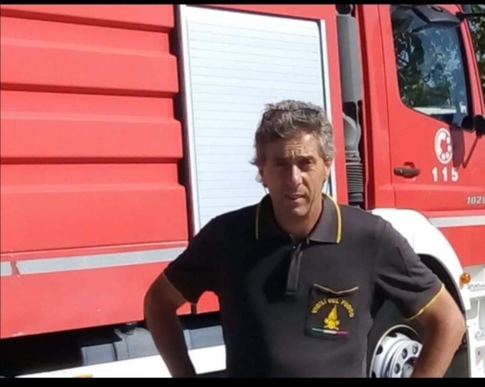 Addio al Vigile del fuoco Mario Casolini, scomparso a causa della Sla