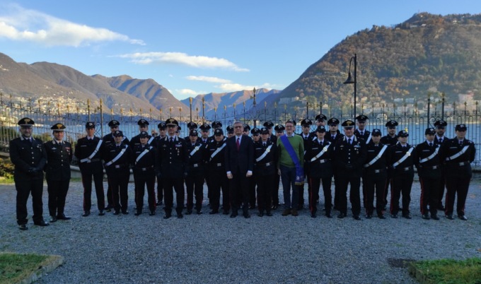 Sono 48 i giovani Carabinieri in servizio nel Comasco. Il prefetto: “I funzionari dello Stato abbiano una condotta esemplare”