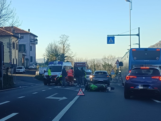 Pedone investito a Tavernerio: nell’incidente coinvolta una moto