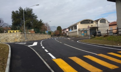 Conclusi i lavori in via Fermi e via Nazario Sauro. Redaelli: "Incrocio critico. Siamo soddisfatti"