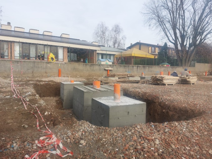 Iniziati i lavori di costruzione del nuovo campo polivalente di Andrate