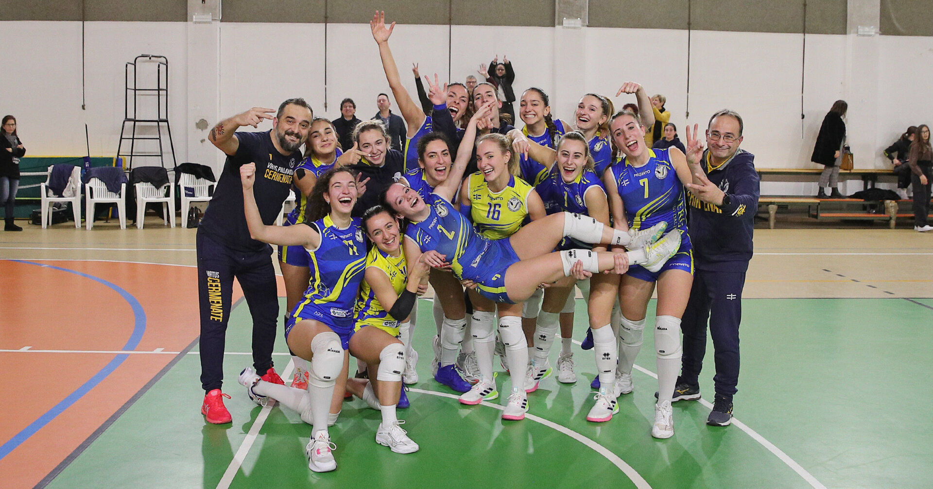 Virtus Cermenate decima giornata serie c femminile vittoria a Galbiate