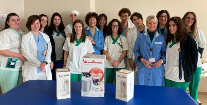 Doppio regalo da A.L.I.Ce alla Riabilitazione generale e neuromotoria del Sant’Anna