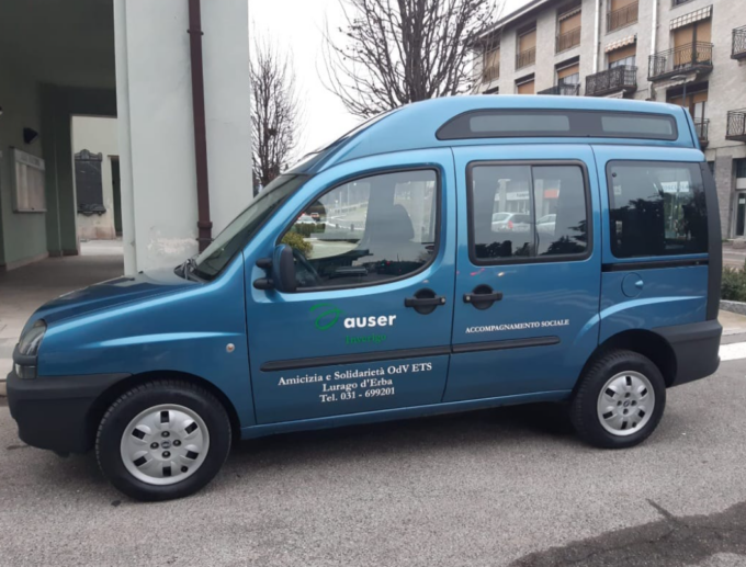 Nuovo automezzo per l’Auser: l’associazione prosegue il suo impegno per il territorio
