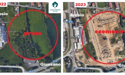 La denuncia del Circolo Ilaria Alpi: "Aumenta il consumo di suolo. Ecomostro tra Arosio e Giussano"
