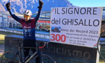 Il ciclista dei record: 300 volte sul Ghisallo