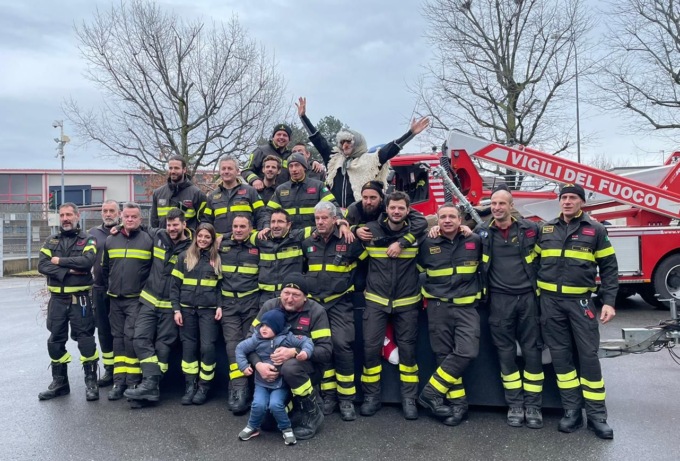 Successo per la Befana dei Vigili del fuoco