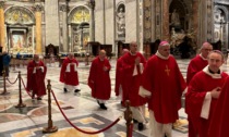 I Vescovi lombardi in visita da papa Francesco: c'è anche il cardinale Cantoni