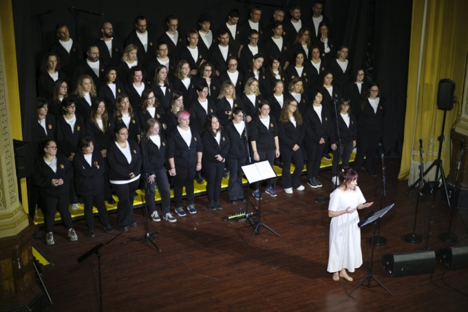 Tappa a Cucciago per il Grande Coro Hope