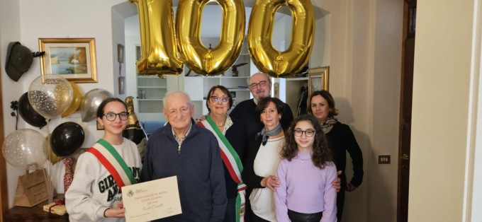 Giulio Crimella festeggia i 100 anni continuando a seguire l’Albese Volley