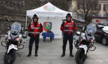 L'Associazione Nazionale Carabinieri presenta il suo nucleo motociclisti