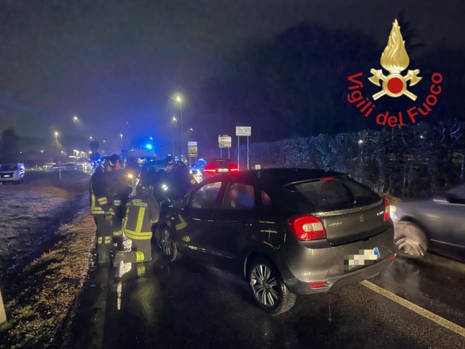 Incidente ad Albese con Cassano: paura per due 60enni