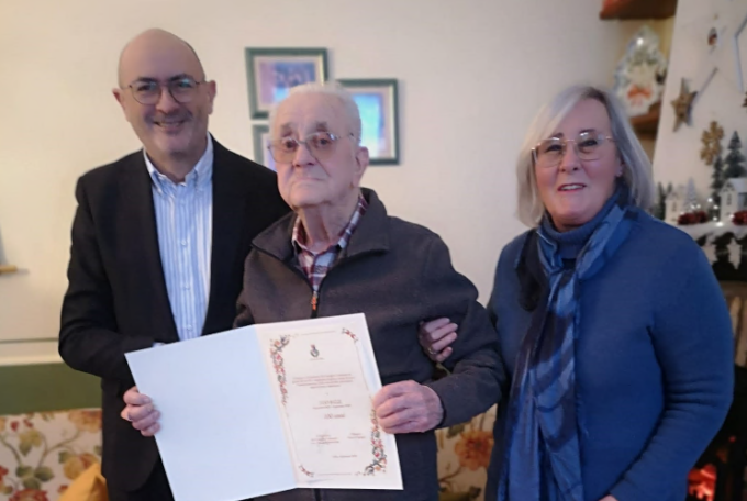 Addio a Ugo Rizzi, aveva compiuto 100 anni un mese fa