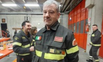 Bartesaghi si congeda: la festa a sorpresa dei colleghi Vigili del fuoco