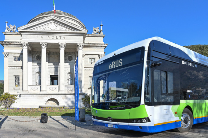Asf presenta gli eBUS, i nuovi pullman 100% elettrici