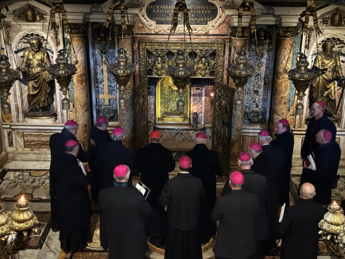 cardinale Cantoni da papa Francesco