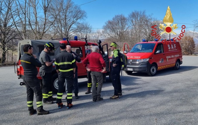 Anziano disperso sul Monte San Primo: recuperato dai Vigili del fuoco