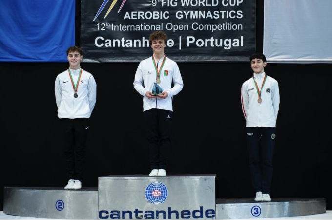 Manuel Garavaglia sul podio mondiale della ginnastica aerobica