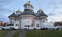 Missili su Lviv, tremano vetri e pareti nell’alloggio dei volontari comaschi