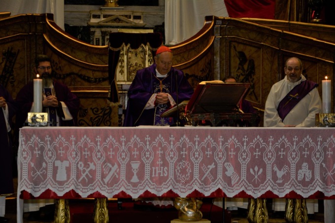 Celebrato il precetto pasquale: il cardinale Cantoni ringrazia le Forze dell’ordine