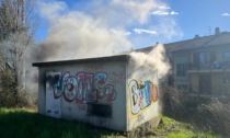 A fuoco la cabina elettrica di Appiano Gentile: paese senza corrente