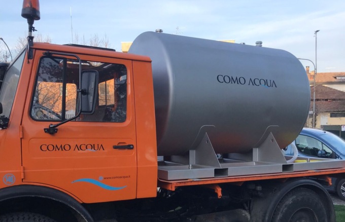 Perdita nell’acquedotto a Faloppio: disposta un’autobotte in paese per il rifornimento