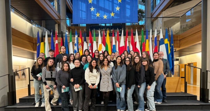 Gli studenti del Setificio Carcano in visita al Parlamento Europeo