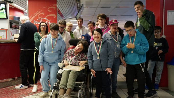 Speciale torneo al Bowling: 115 atleti disabili hanno fatto strike!