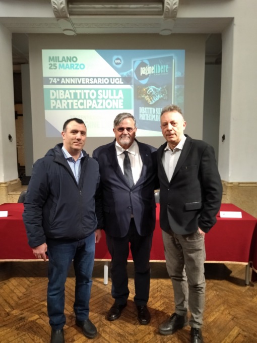 La delegazione Ugl di Como e Lecco a Milano per il 74° anniversario del sindacato