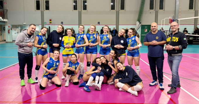 Prima divisione: la Virtus Cermenate archivia la pratica Mariano in soli 3 set
